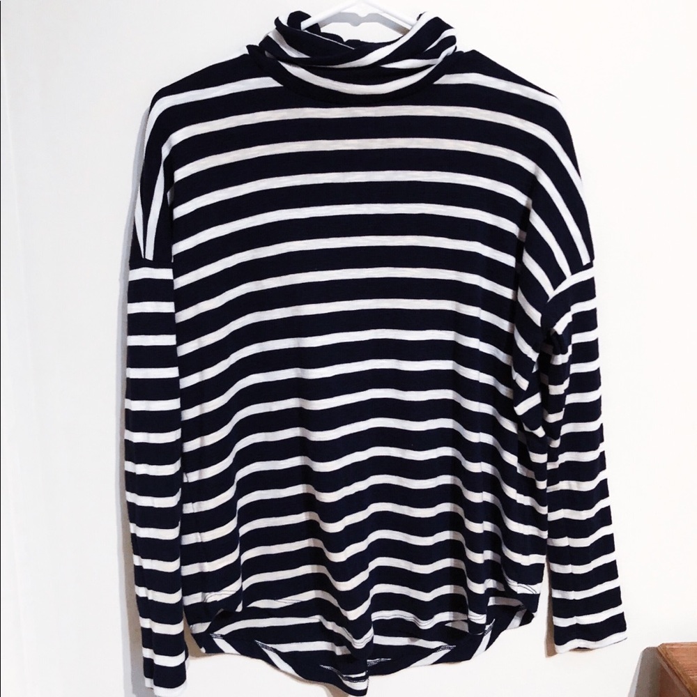 Aerie Long Sleeve Striped Top